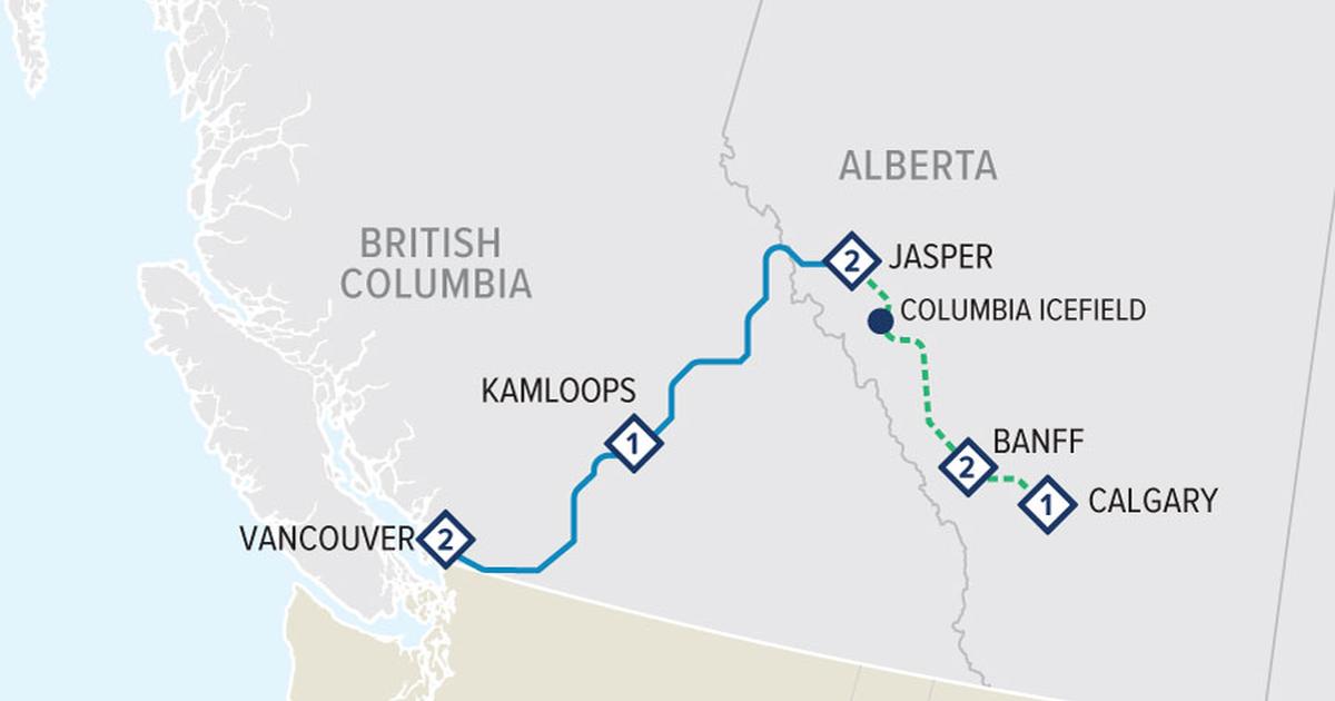 Journey Through the Clouds Discovery: Rocky Mountaineer to Banff & Jasper