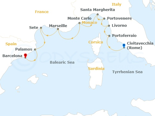 Captain's Choice: Italy, France & Spain